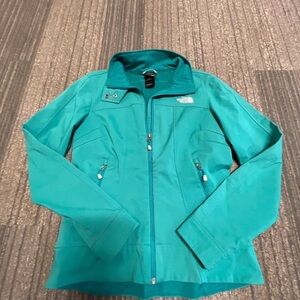 The North Face Teal Fleece Jacket